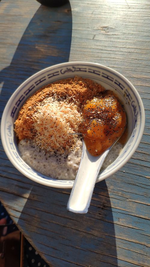 Chia pudding at Matahari Boui-boui in Ile-de-re
