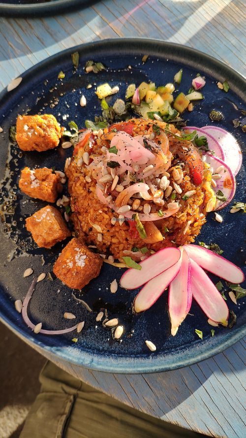 Nasi goreng at Matahari Boui-boui in Ile-de-re