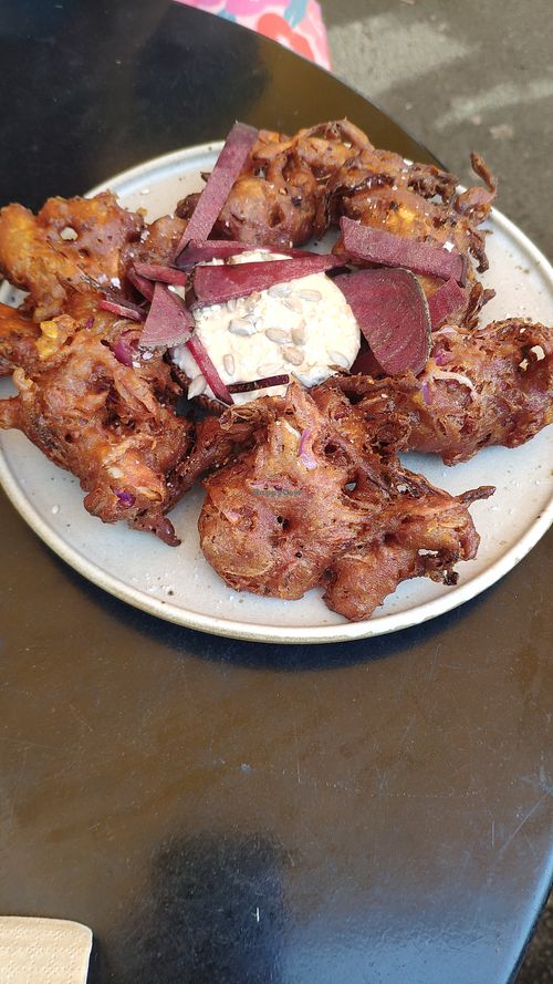 Bakwan Goreng beignets at Matahari Boui-boui in Ile-de-re
