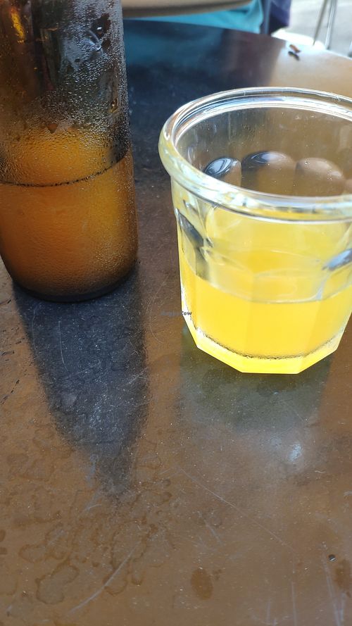 Curcuma Ginger Beer at Matahari Boui-boui in Ile-de-re