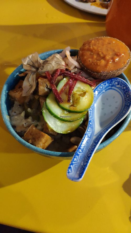 Curry balinaise at Matahari Boui-boui in Ile-de-re