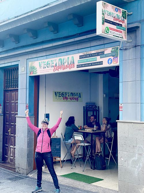 yeah we made it  at Vegetopia in Gran Canaria