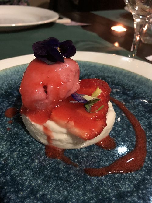 STRAWBERRY STICKY RICE  at Botellini in Caldas Da Rainha