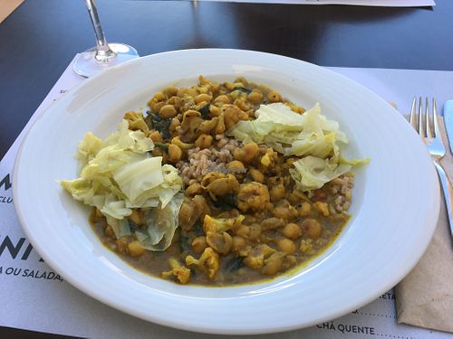 Chippewa curry at Botellini in Caldas Da Rainha