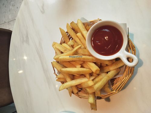 Fries. at Pizza Street - Jing'an District in Shanghai