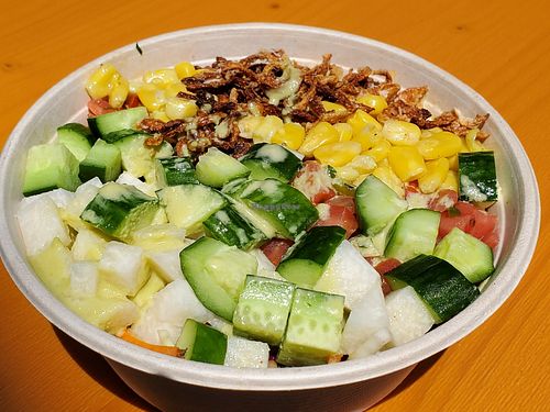 Secret sauce bowl at Bowlila in West Los Angeles