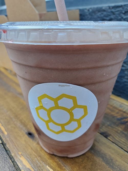 Chocolate shake at Honeybee Burger - Venice in Venice