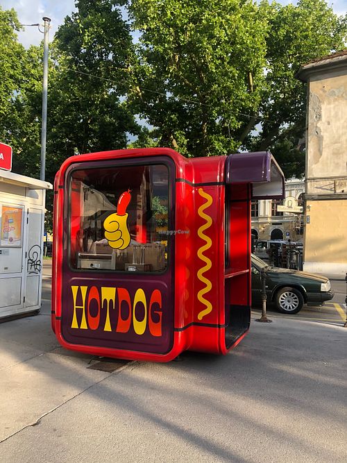 retro kiosk at Kiosk in Ljubljana