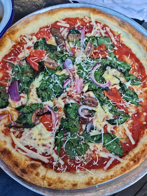 #Veganuary at Green Acre Pizza Bar in Brunswick