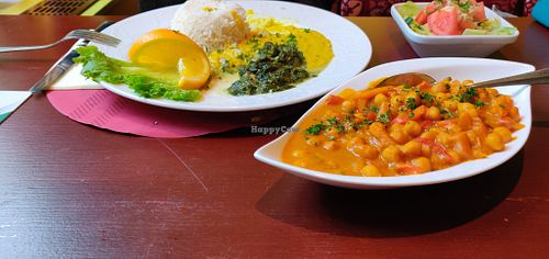 Chickpea with veggies at Saraja in Eckernfoerde