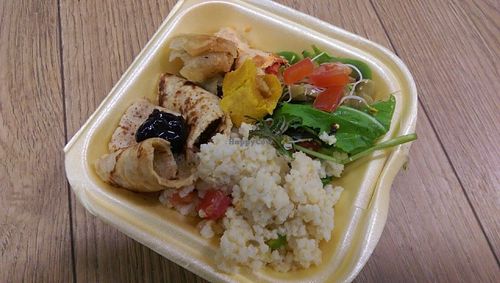 Food Samples at Living Natural in Manchester