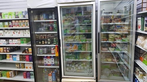 chilled goods at Living Natural in Manchester