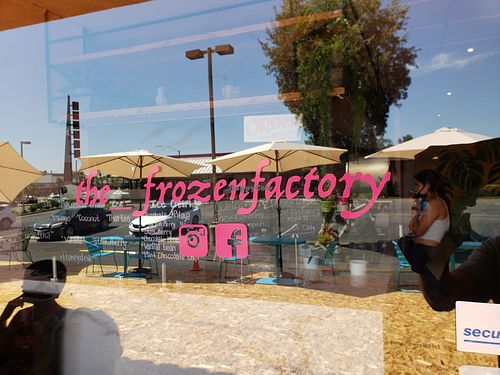 Instagram at The Frozen Factory  in Escondido