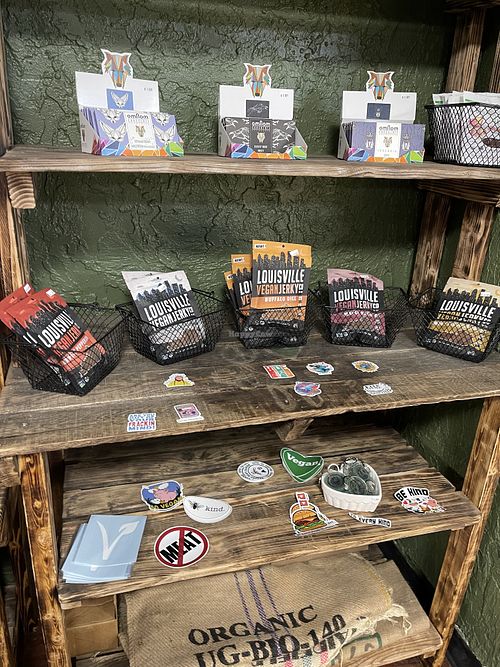   at Peace Love Coffee in St Charles