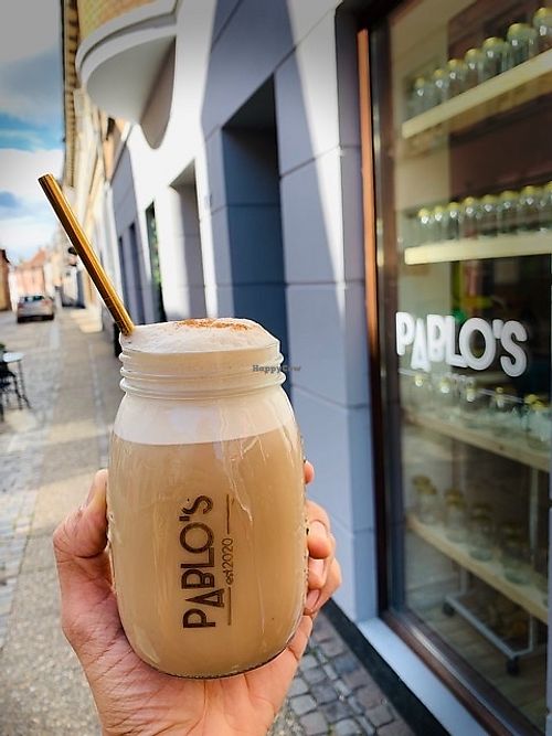 Ice-coffee at PABLO'S in Viborg