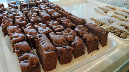 Chocolate cake at Yes Natural Bakery in East Singapore