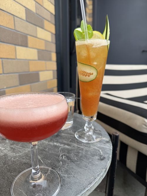 Cocktails  at Charmaine's Rooftop Bar & Lounge in San Francisco