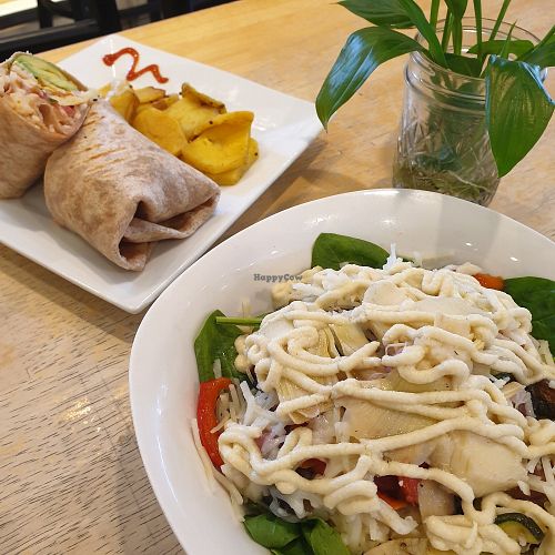 Food at Green Goddess Market & The Scape Cafe in Lake Placid