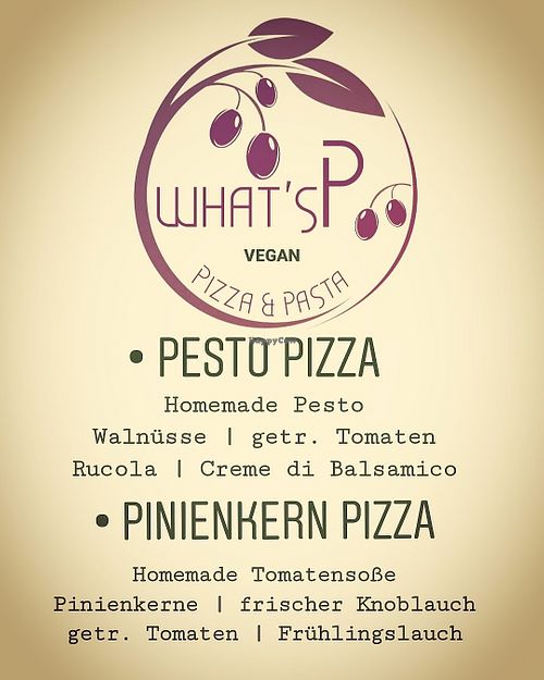 vegan offerings at What's P in Herne