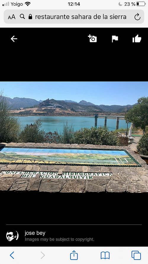 Views at El Pantalán in Algodonales