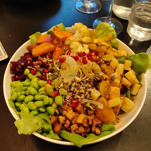 Poke bowl #Veganuary at Circus Restaurant in Antwerpen