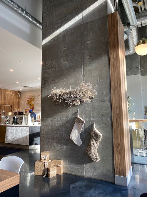 View from my table at kb&co in Calgary