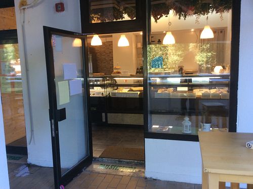 The entrance! at Simple Bake in Zagreb