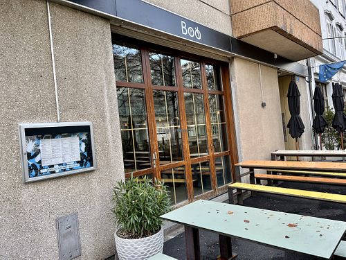 outside at Boo - Messeplatz in Basel