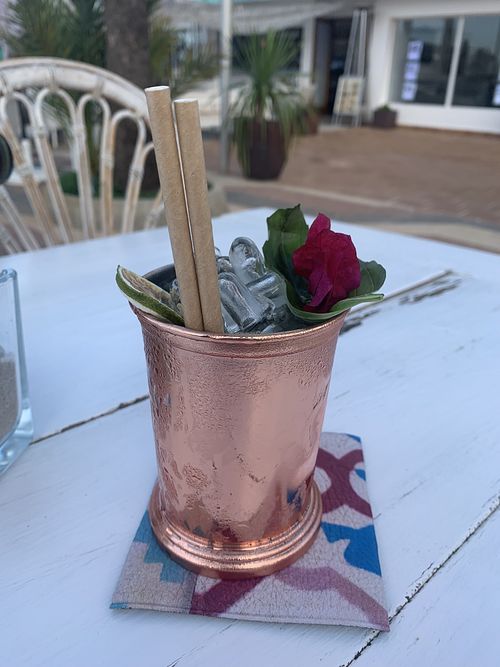 amazing cocktail at Boat House Bar in Mallorca