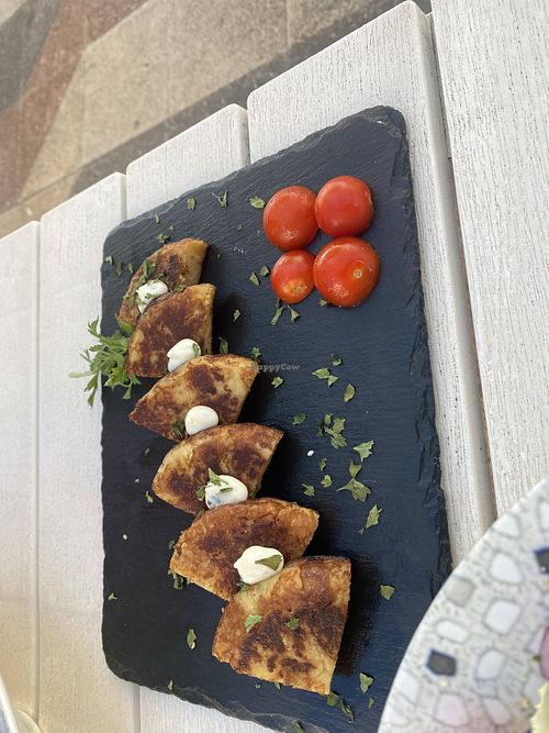 Tortilla  at Boat House Bar in Mallorca