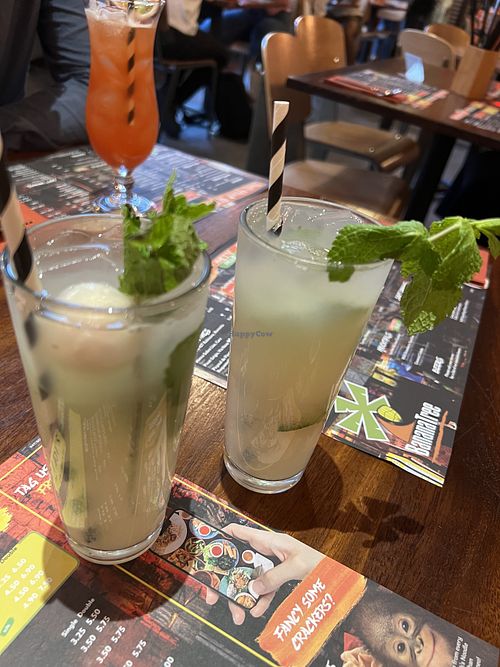 Mocktails  at Banana Tree in North West London