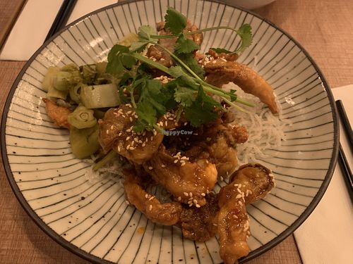 Oyster mushrooms wings  at Do Chay - Yaletown in Vancouver
