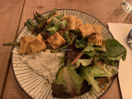 Lemongrass tofu  at Do Chay - Yaletown in Vancouver