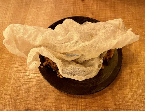 Lettuce wraps filling at Do Chay - Yaletown in Vancouver