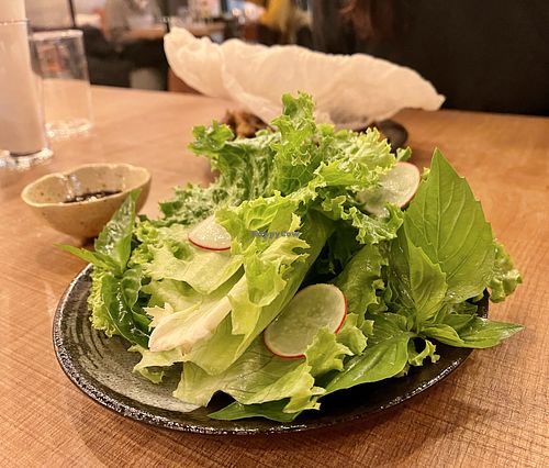 Lettuce wraps wraps! at Do Chay - Yaletown in Vancouver
