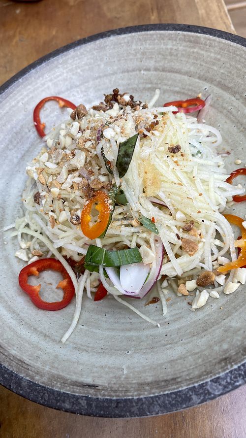Papaya salad  at Do Chay - Yaletown in Vancouver