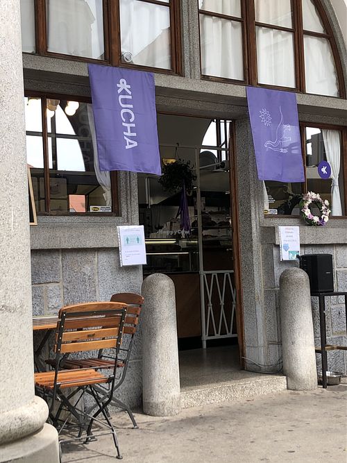 entrance  at Kucha: Arkade in Ljubljana