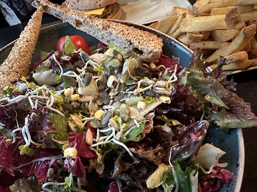 salad  at Hans im Glück - Friedensplatz in Bonn