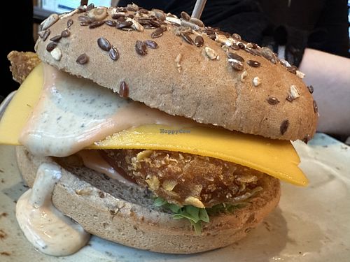 vegan burger  at Hans im Glück - Friedensplatz in Bonn