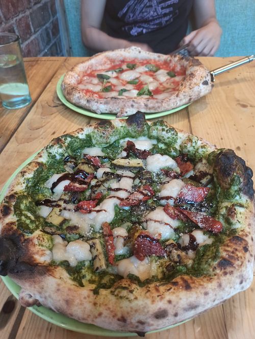 The One with Pesto, Margherita at Purezza in Bristol