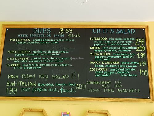 Menu at Bee Leaf in Farnworth