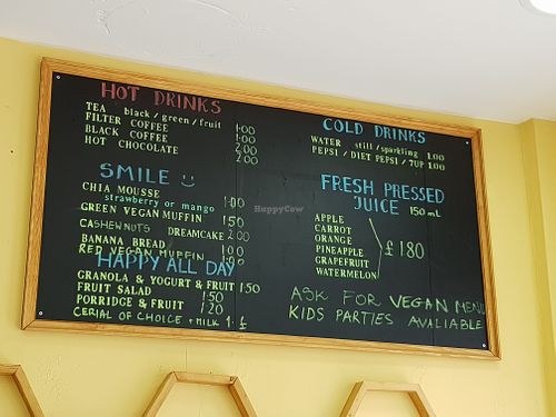 Menu at Bee Leaf in Farnworth