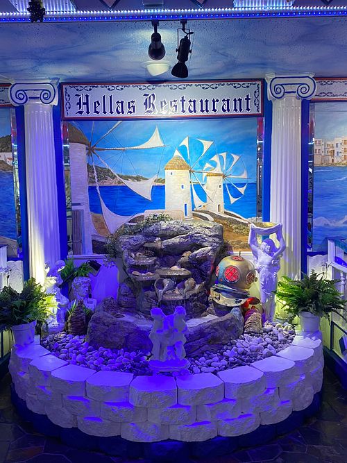 Restaurant inside  at Hellas in Tarpon Springs