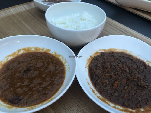 Special curries at Liber Hotel at Universal Studios Japan in Osaka