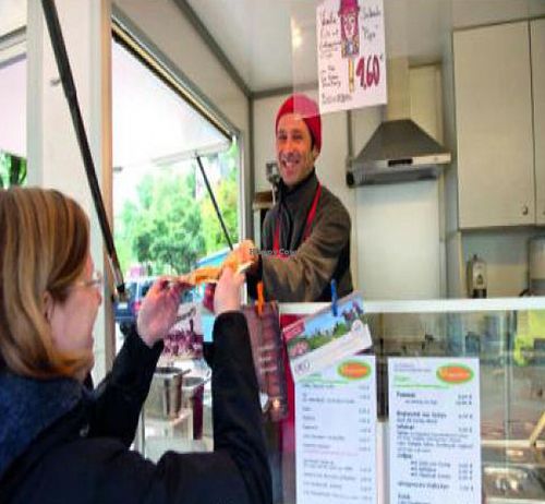 Prior food trailer operation, 2011 at Veganbar in Bremen