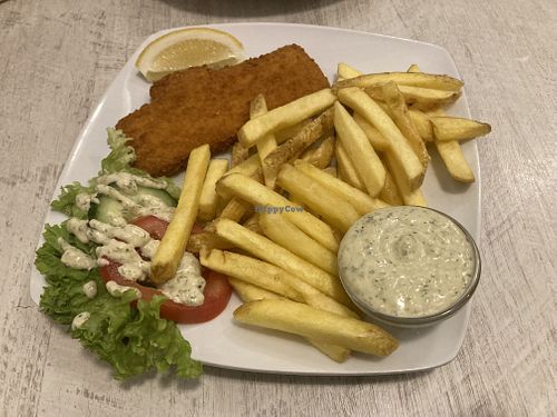 Visch & Chips  at Veganbar in Bremen