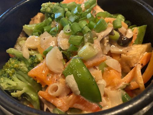 Veggie in a hot pot at Lucky Corner Vietnamese in Frederick