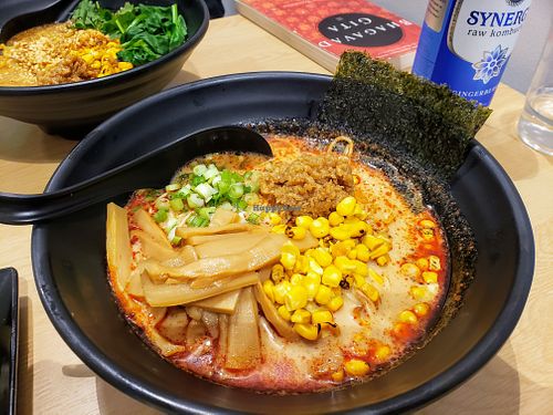 W'S SPICY TONKOTSU - spicy and wasn't as spicy as tantanmen. yummy at Wellness Sushi in Denver