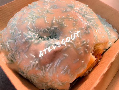 Menorah roll  at Cinnaholic in Dunwoody