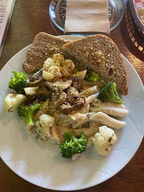 The pasta at BaoVegan in Cancun